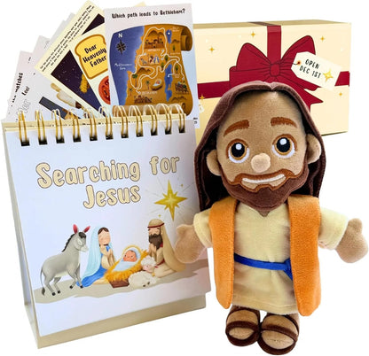 🔥Last Day 50% OFF -✝️ Searching for Jesus Advent Set | 25-Day Christmas Hide & Seek
