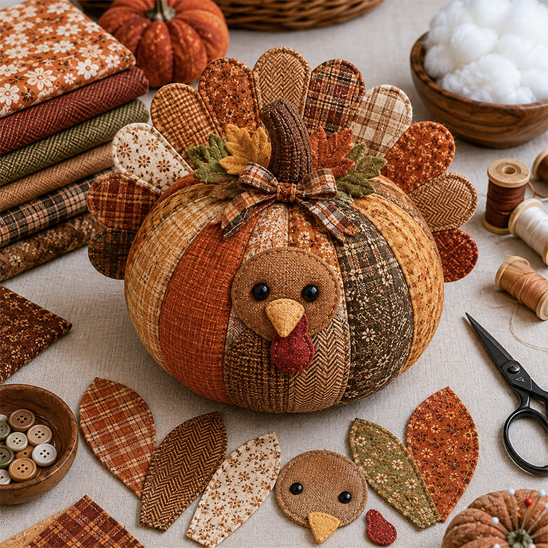 🔥Last Day 49% OFF - DIY Animal Pumpkin Sewing Kit