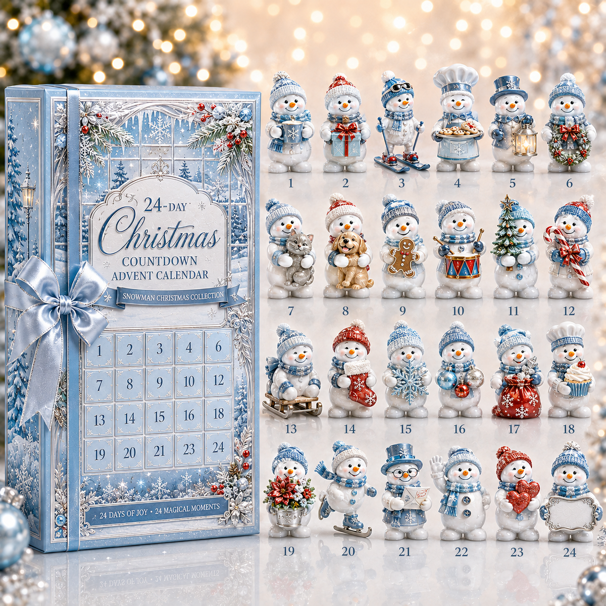 Snowman Christmas blind box collection