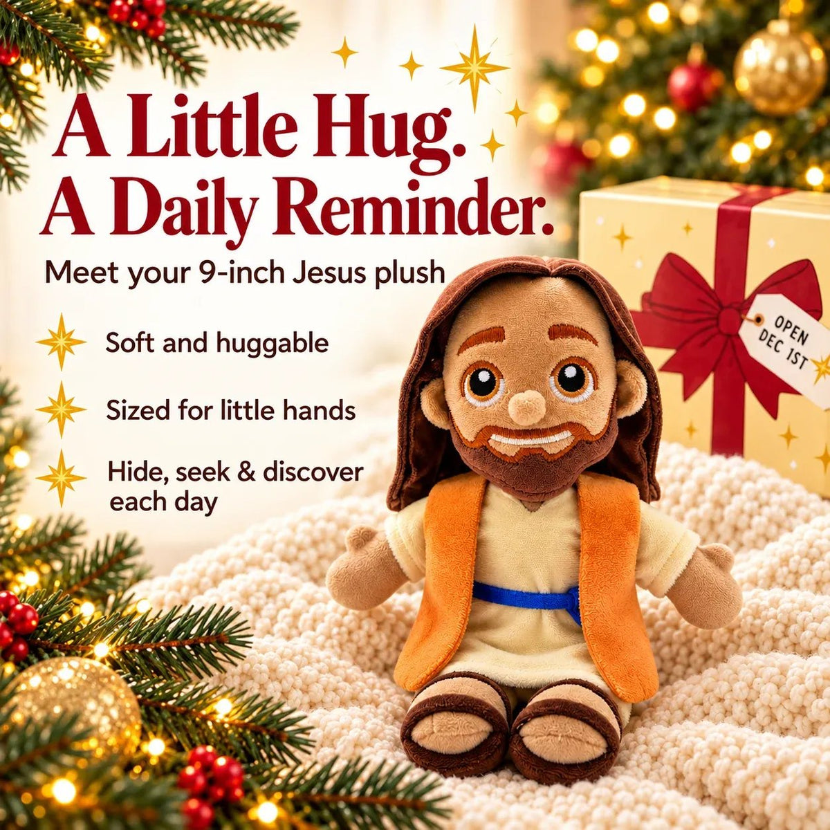 🔥Last Day 50% OFF -✝️ Searching for Jesus Advent Set | 25-Day Christmas Hide & Seek