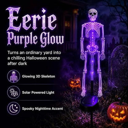 ✨Last Day 49% OFF✨💀 Solar Skeleton Ground Stake Lights