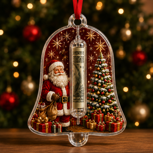🎁 Christmas Cash Surprise Ornament | Turn Money Into a Magical Holiday Gift