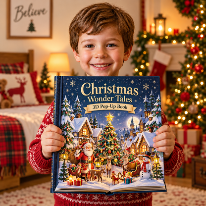 ⭐2026 USA Sale: Up to 50% OFF -3D Christmas Wonder Tales Pop-Up Book