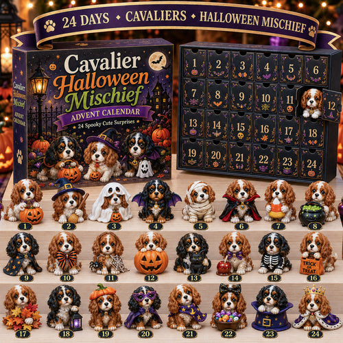 🐾Cavalier Adventures 24-Day Advent Calendar – 6 Themed Collections ✨