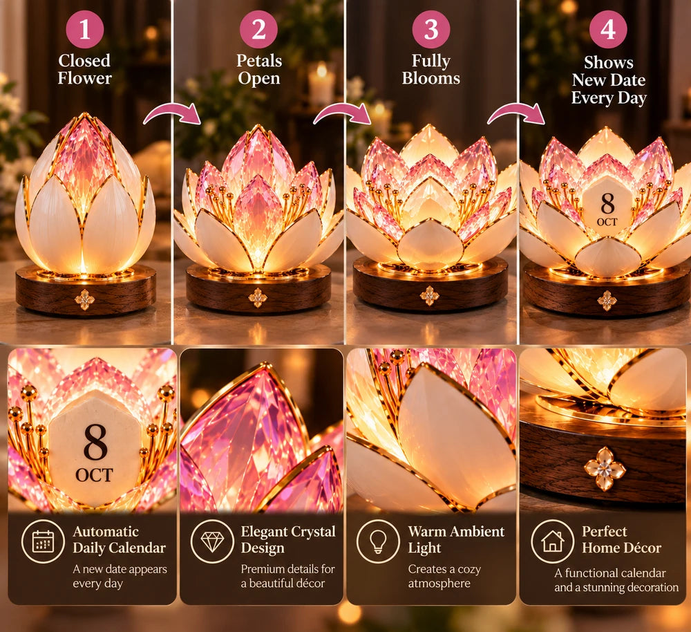 🔥 SAVE 64% TODAY! 🎁 DailyBloom™ – Automatic Blooming Perpetual Calendar