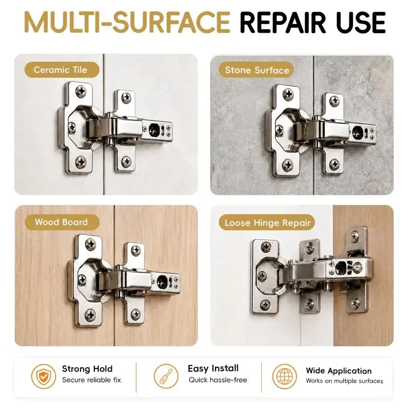 6×14mm Door Hinge Thread Repair Screws Kit