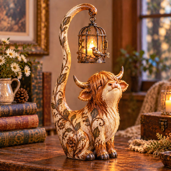 Highland Cow Little Guardian