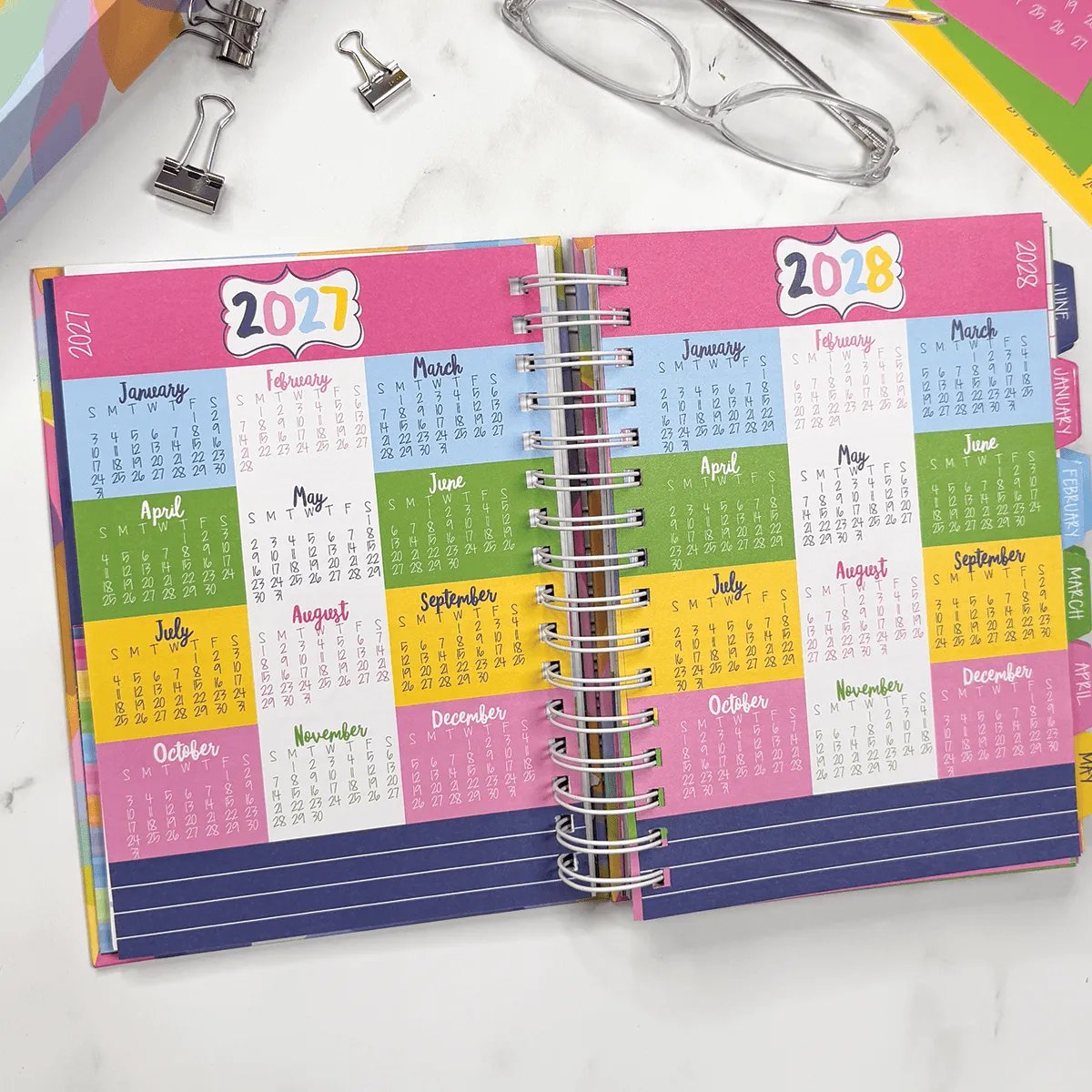 📅✨2027–2028 Reminder Binder® – 24-Month All-in-One Life Planner | January 2027 - December 2028