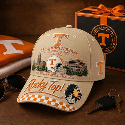 🇺🇸 Last Day Promo: 69% OFF🐶Rocky Top 135th Anniversary Commemorative Cap🏈