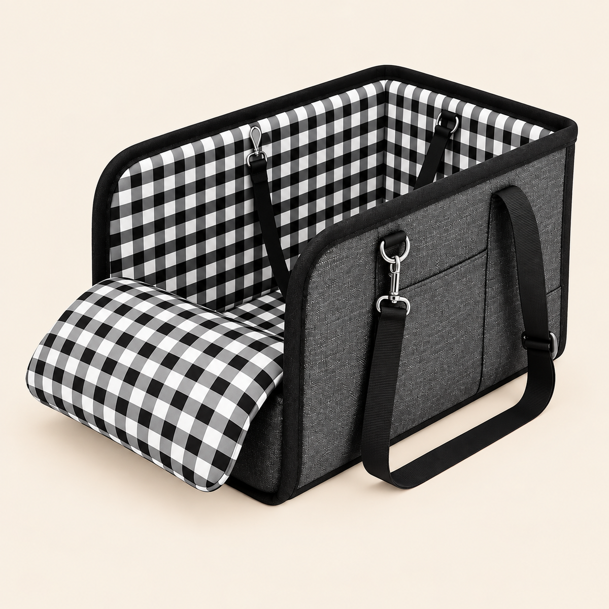 Grey Copup Seat