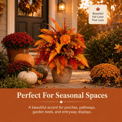 Autumn Harvest Floral for seasonal outdoor spaces