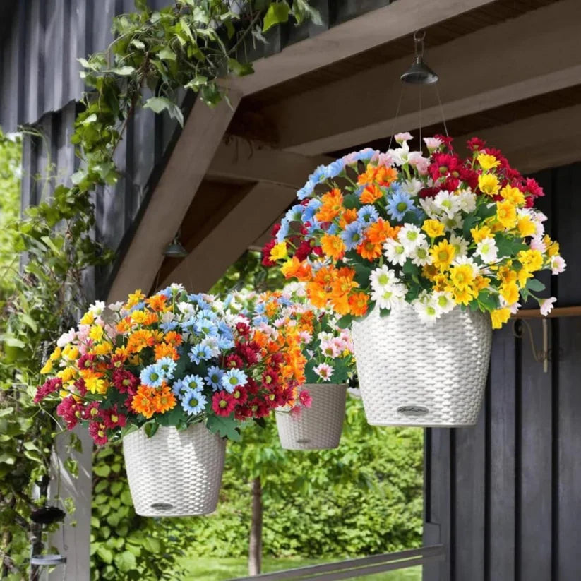💥On Sale Today Only🌼- Artificial Outdoor Sunset Mums Flowers