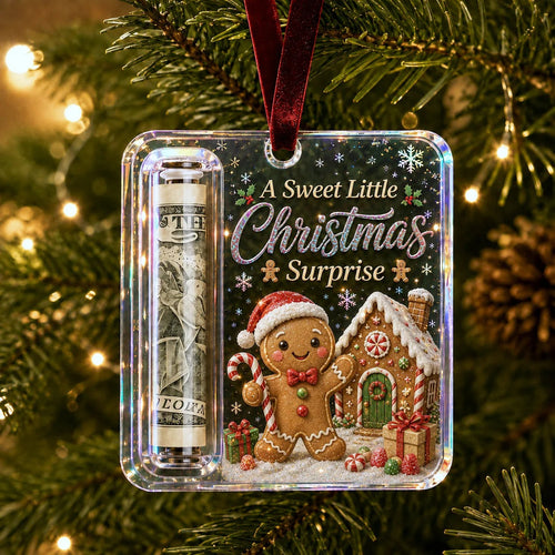 Gingerbread cash ornament