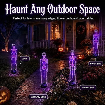 ✨Last Day 49% OFF✨💀 Solar Skeleton Ground Stake Lights