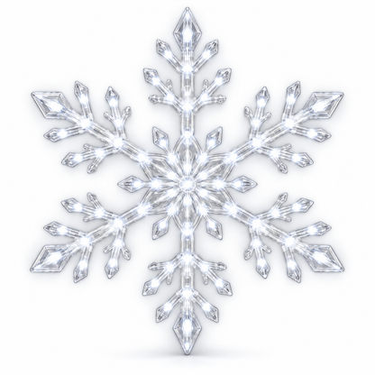 ❄️ Christmas Sale 49% OFF❄️ LED Snowflake Wall Light Set – Remote-Controlled Christmas Winter Decor