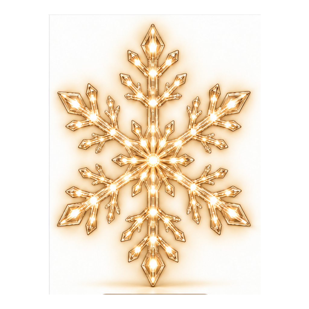 ❄️ Christmas Sale 49% OFF❄️ LED Snowflake Wall Light Set – Remote-Controlled Christmas Winter Decor