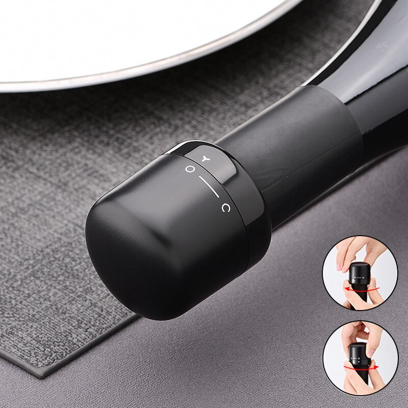 Vacuum Wine Stopper-Keep Wine & Champagne Fresh Longer