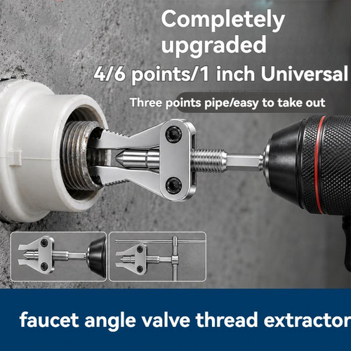 🛠️Broken Pipe Thread Extractor, Universal 1/2\" 3/4\" 1\" Pipe Nipple Remover
