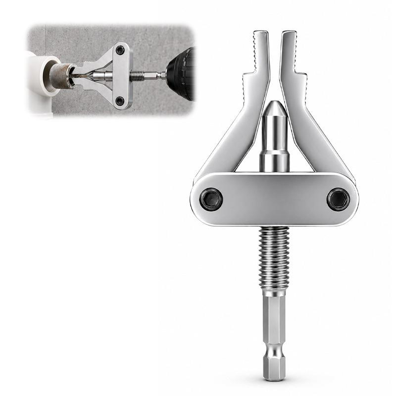 🛠️Broken Pipe Thread Extractor, Universal 1/2\" 3/4\" 1\" Pipe Nipple Remover